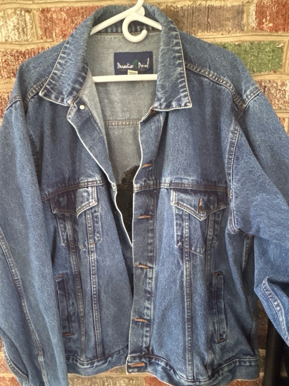 Men's Denim Shirt Jacket in Blue